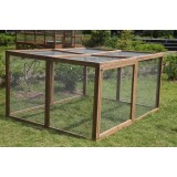    Large Chicken Coop Hen house Chook Hutch Cage Extension Run 200*160*100cm 